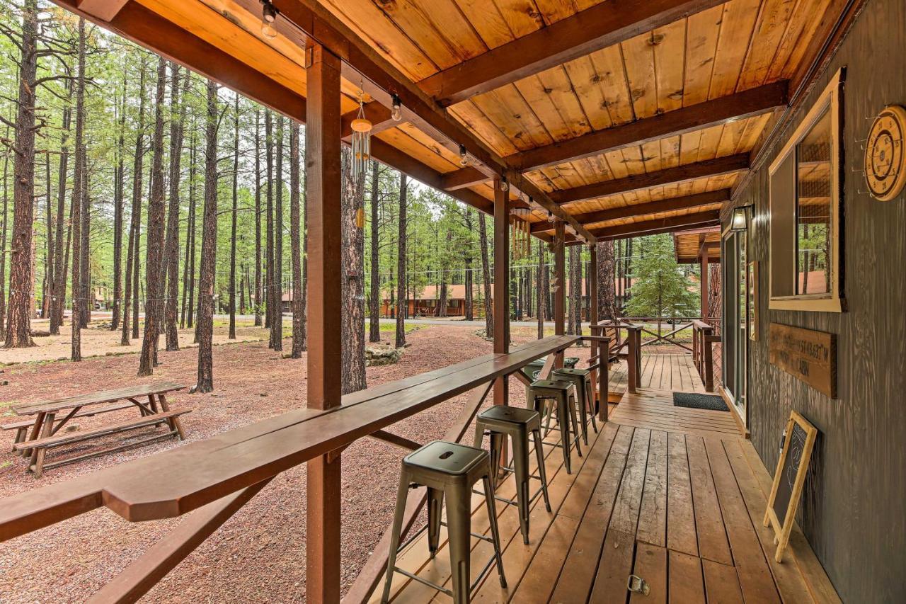 A-Frame Pinetop Lakeside Cabin Under The Pines!别墅 外观 照片